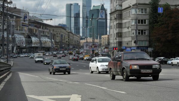 Выделенные полосы для общественного транспорта в Москве