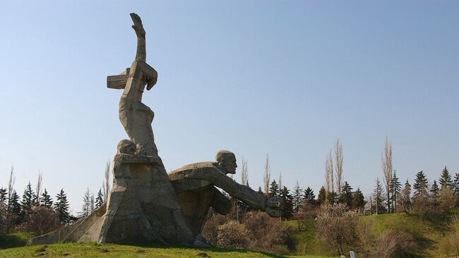 Мемориал в Змиёвской балке, архивное фото