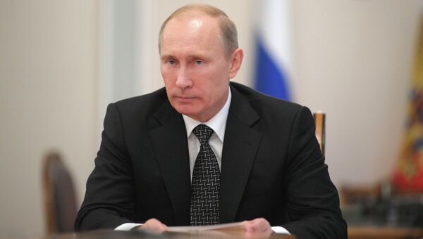 В.Путин провел совещание по противодействию терроризму