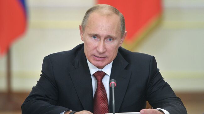 В.Путин провел заседание Комиссии по военному сотрудничеству