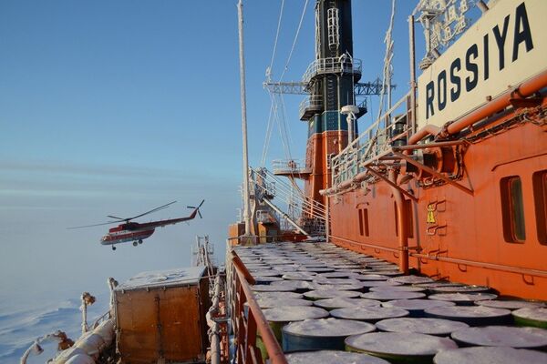 Экспедиция Арктика-2012 на атомном ледоколе Россия