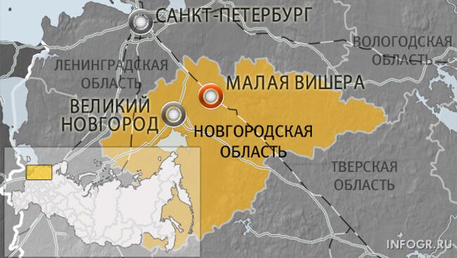 Город Малая Вишера Новгородской области