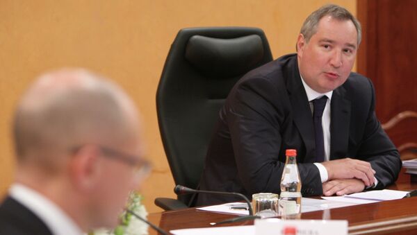 Заместитель председателя правительства РФ, председатель Наблюдательного совета ГК Росатом Дмитрий Рогозин 