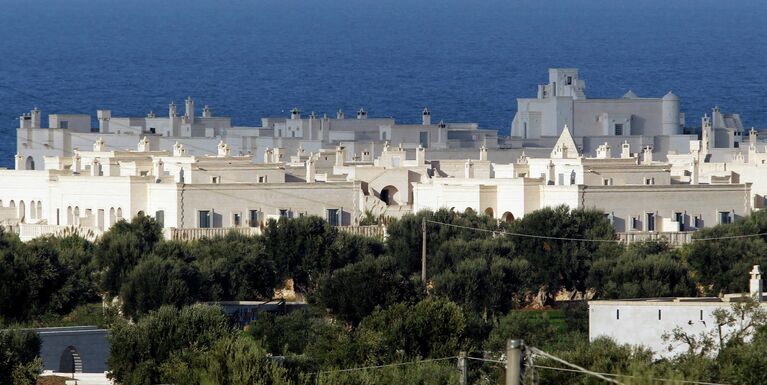 Отель Borgo Egnazia resort в Италии, где поженились актеры Джастин Тимберлейк и Джессика Бил