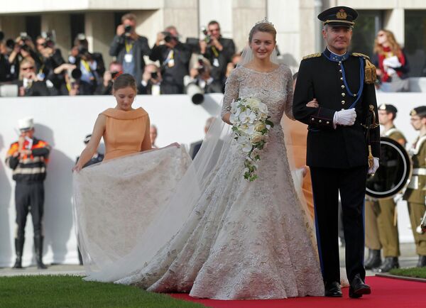 Свадьба принца Гийома в Люксембурге