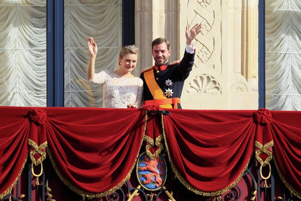 Свадьба принца Гийома в Люксембурге
