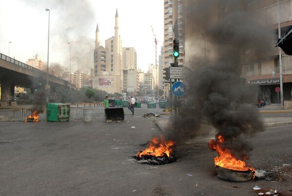 Вооруженные столкновения между противниками и сторонниками правительства в Бейруте