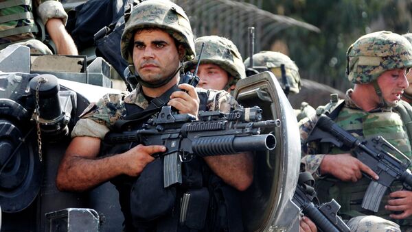 Солдаты ливанской армии. Архивное фото