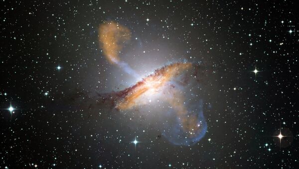 Гибридная галактика Centaurus A