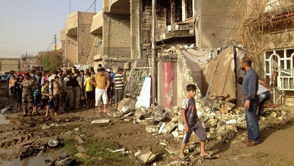 Последствия теракта в районе Щикок, Ирак
