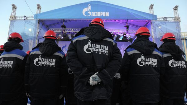 На месторождении Газпрома, архивное фото