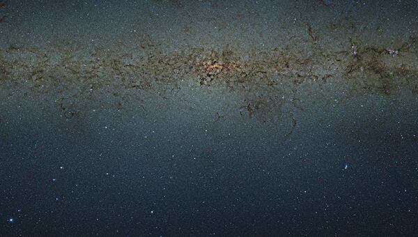 Эскиз карты перемычки в центре Млечного пути
