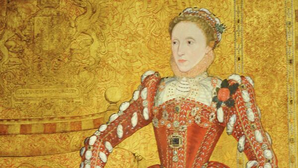 Картина Портрет королевы Елизаветы I (около 1560 г.). Архивное фото