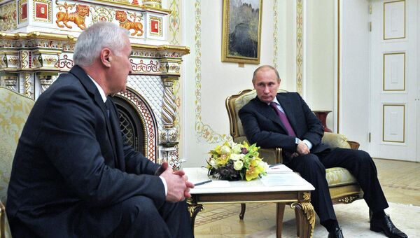 В.Путин встретился с Л.Тибиловым