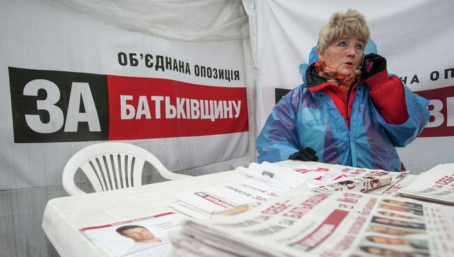 Партия Батькивщина. Архивное фото