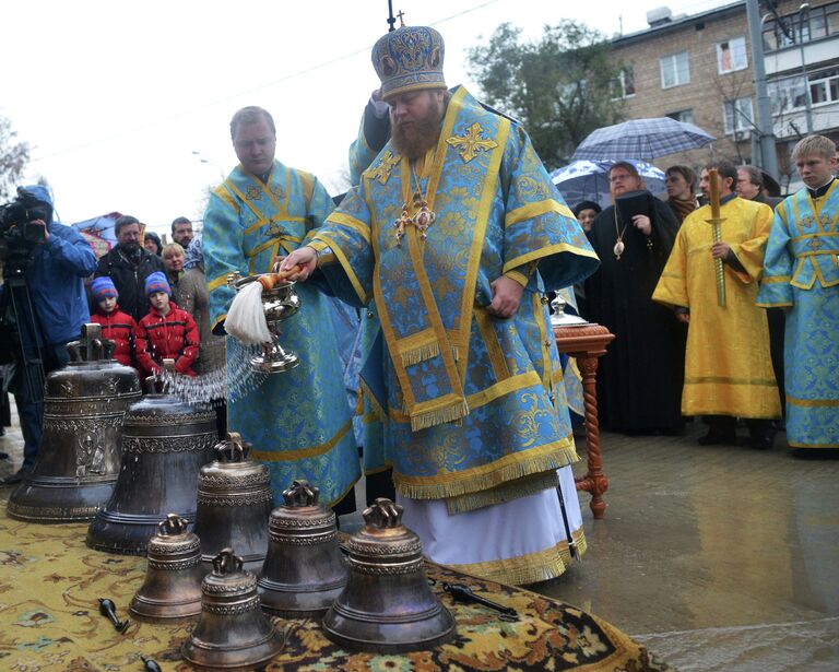 Памятные мероприятия у Театрального центра на Дубровке