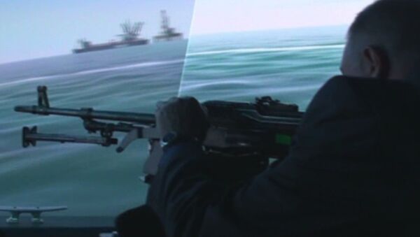Российские разработчики показали катер-тренажер для стрельбы по пиратам