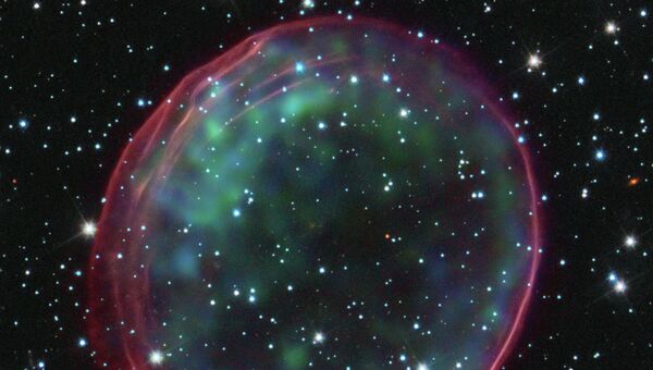 Нобелевская сверхновая SNR 0509-67.5 могла вспыхнуть в результате слияния красного и белого карлика