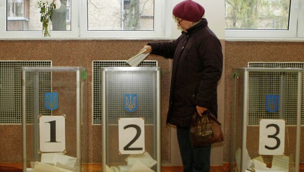 Выборы в Раду на Украине