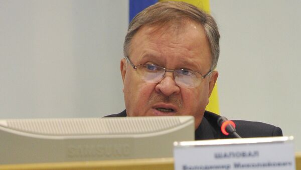 Глава Центральной избирательной комиссии Украины Владимир Шаповал