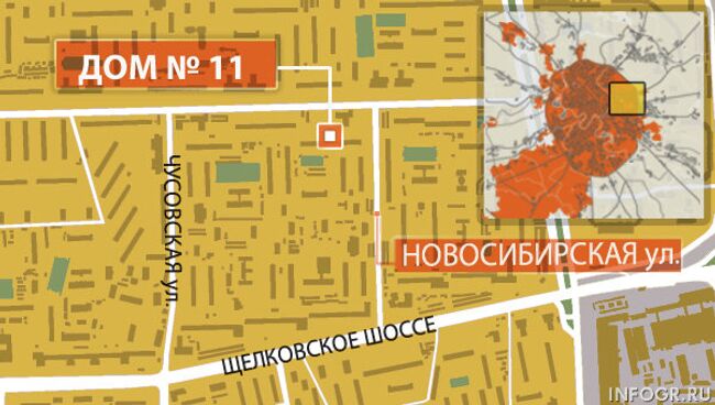 Новосибирская улица в Москве