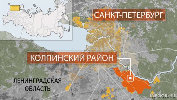 Карта Санкт-Петербурга