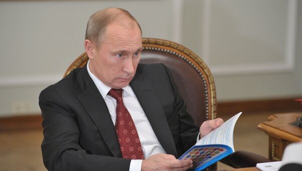 Президент России Владимир Путин. Архив
