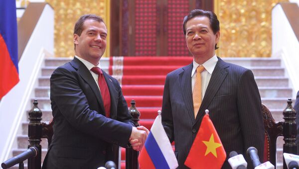 Официальный визит Д.Медведева во Вьетнам. Архив