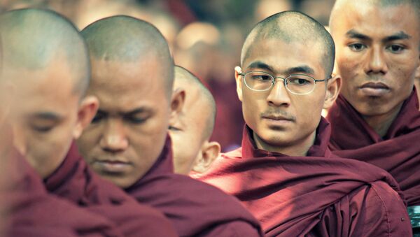 Буддистские монахи. Архивное фото