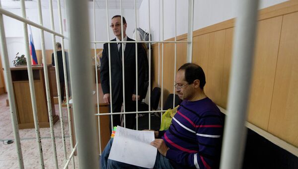 Томский бизнесмен Игорь Иткин в суде, архивное фото