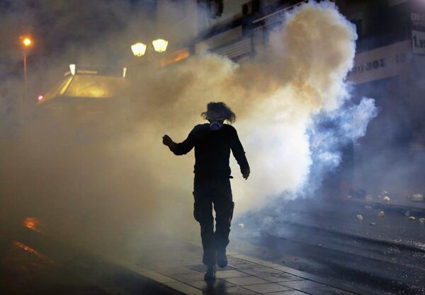 Столкновения в Афинах, Греция