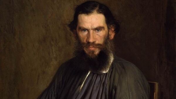 Портрет Льва Толстого художника Ивана Крамского