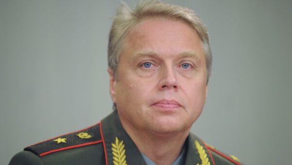 Представитель Главной военной прокуратуры генерал-майор юстиции Александр Никитин
