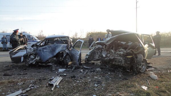 Авария в Ингушетии, где погибли пять человек