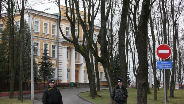 Взрывное устройство сработало у здания КГБ Белоруссии в Витебске
