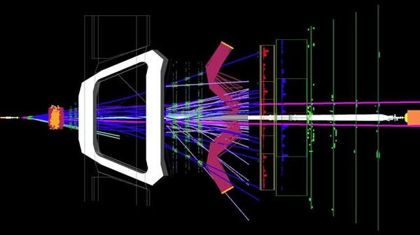 Рождение и распад Bs-мезонов в детекторе LHCb Большого адронного коллайдера
