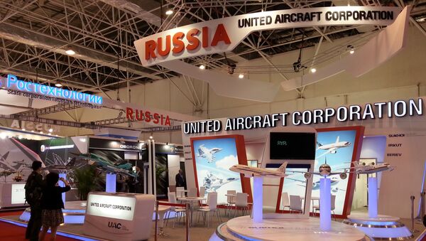 Объединенная российская экспозиция на  China Airshow 2012