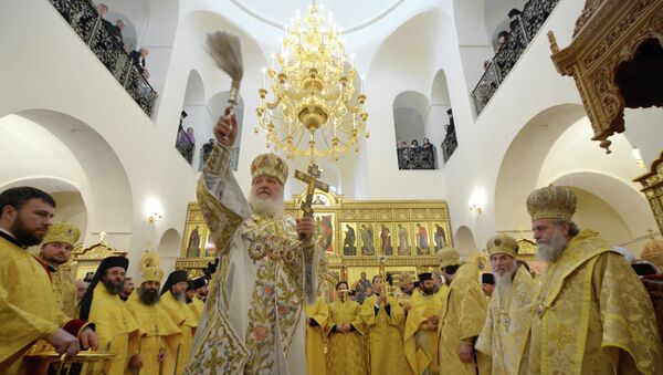 Патриарх Кирилл освятил Горенский женский монастырь в Иерусалиме 