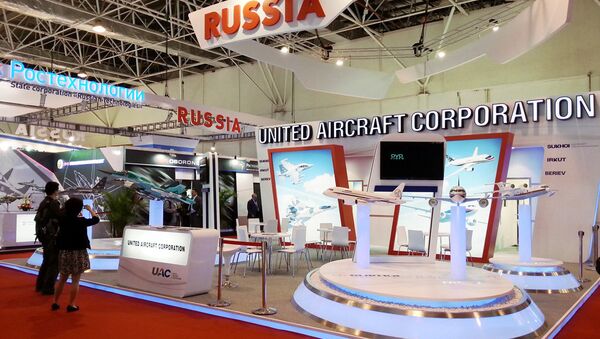 Объединенная российская экспозиция на China Airshow 2012