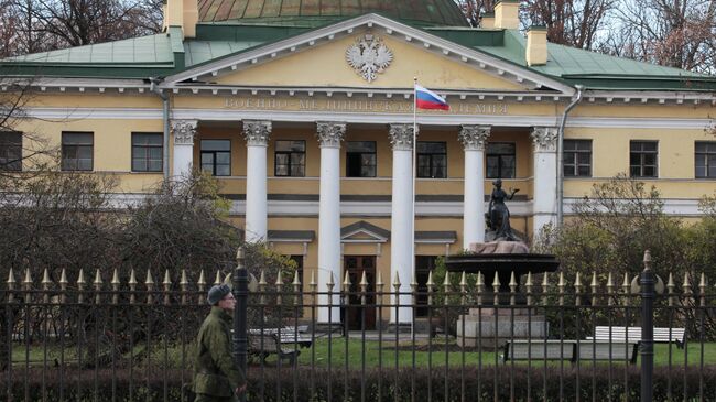 Военно-медицинская академия в Санкт-Петербурге. Архивное фото