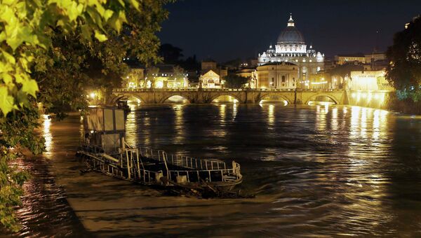 Затопленные берега в Италии