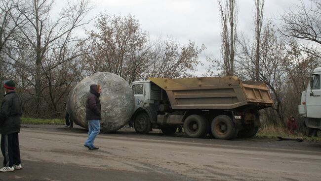 Взрыв газового баллона с пропаном в Новоусманском районе Воронежской области