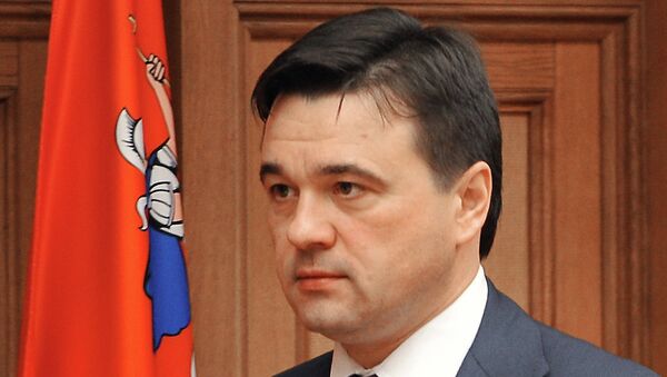 Исполняющий обязанности губернатора Московской области Андрей Воробьев
