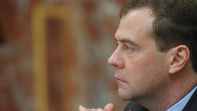 Премьер-министр РФ Дмитрий Медведев, архивное фото