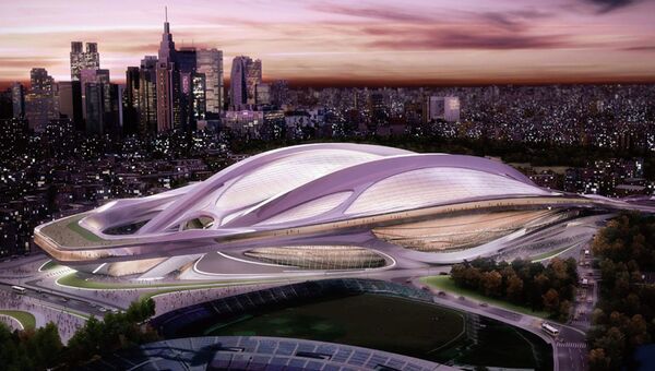 Проект стадиона Kasumigaoka в Токио