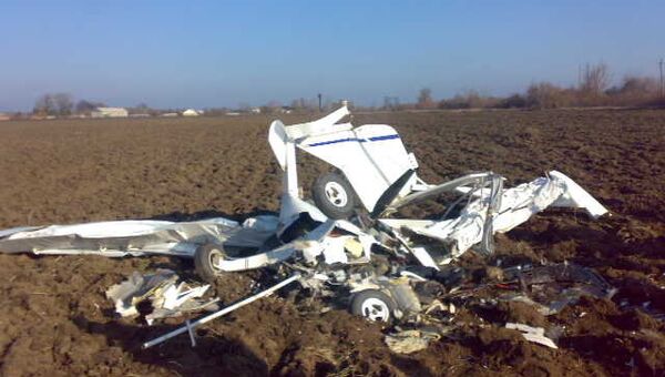 Легкомоторный самолет упал в Краснодарском крае. Архивное фото