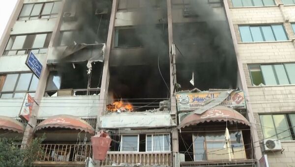 Три этажа медиа-центра в Газе разрушены после атаки израильских ВВС