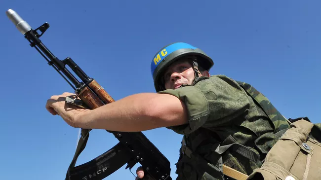 Учения Оперативной группы российских войск в Приднестровье