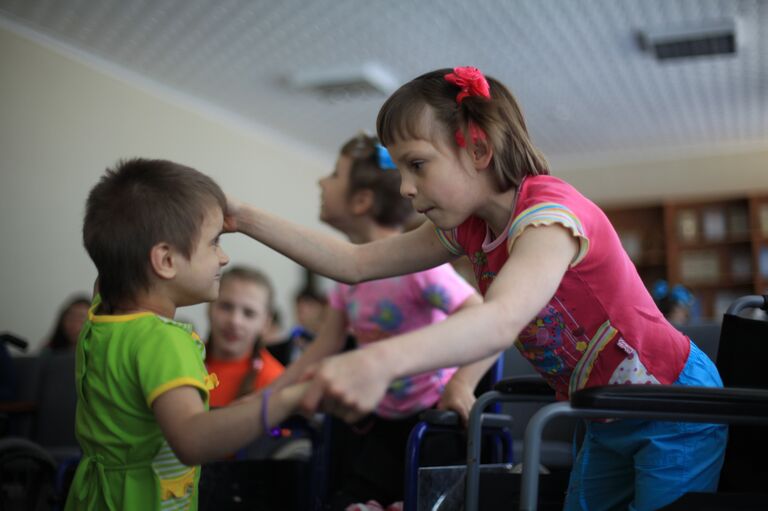 Нижнеломовский дом-интернат для детей-инвалидов, где пять лет воспитывался Саша