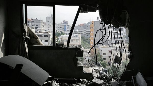 Вид на город Газа